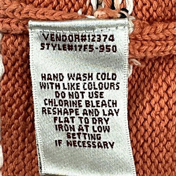 Northern Reflections Sweater Women Medium High Neck North Isles Cotton‎ Pullover - Picture 10 of 10